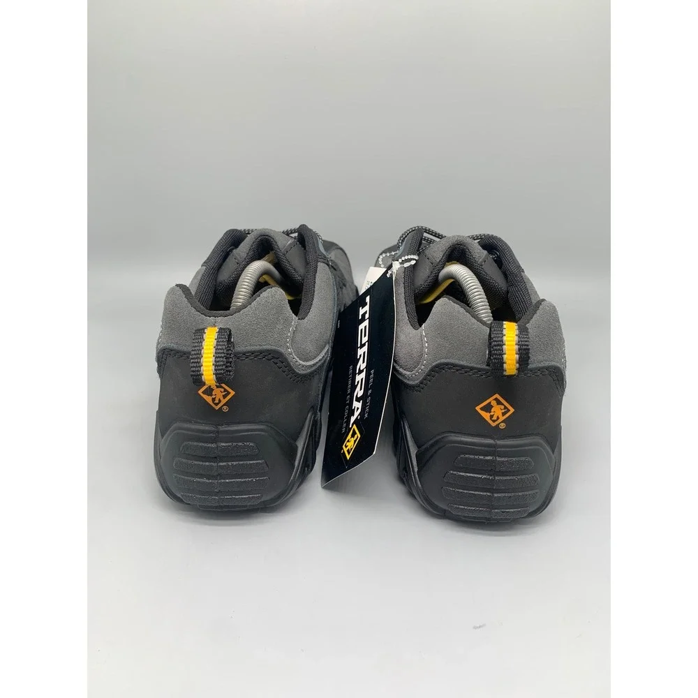 Terra Venom Low Gray Black Composite Toe Safety Work Shoes TR608185BLK Men 10.5
